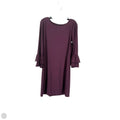 Dress Casual Midi By White House Black Market In Maroon, Size: M