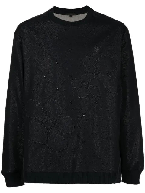 SHIATZY CHEN floral embroidered jumper