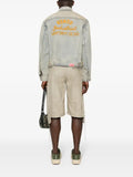 Kenzo Drawn Varsity denim jacket