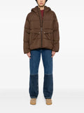 PS Paul Smith logo-patch padded jacket
