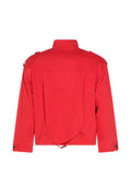 FOUND buckle-fastening epaulette jacket