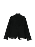Forme D'expression button-up stand-collar jacket