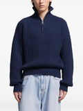 Bram’s Fruit half-zip ribbed sweater