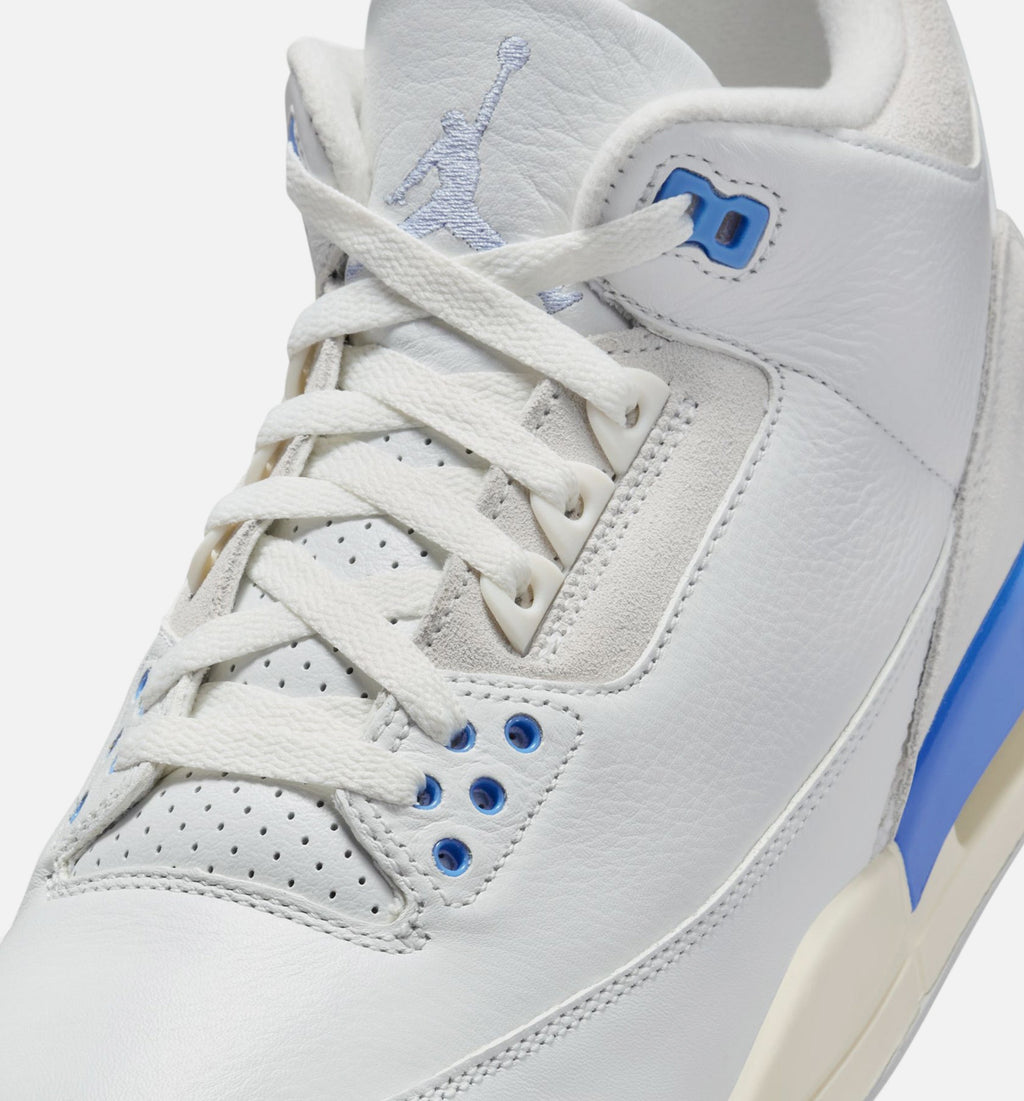 Air Jordan 3 Retro Lucky Shorts | Men's Lifestyle Shoe | Summit White/Hydrogen Blue/Legend Blue