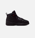 Air Jordan 12 Retro Bloodline Preschool Lifestyle Shoe – Black/Varsity Red