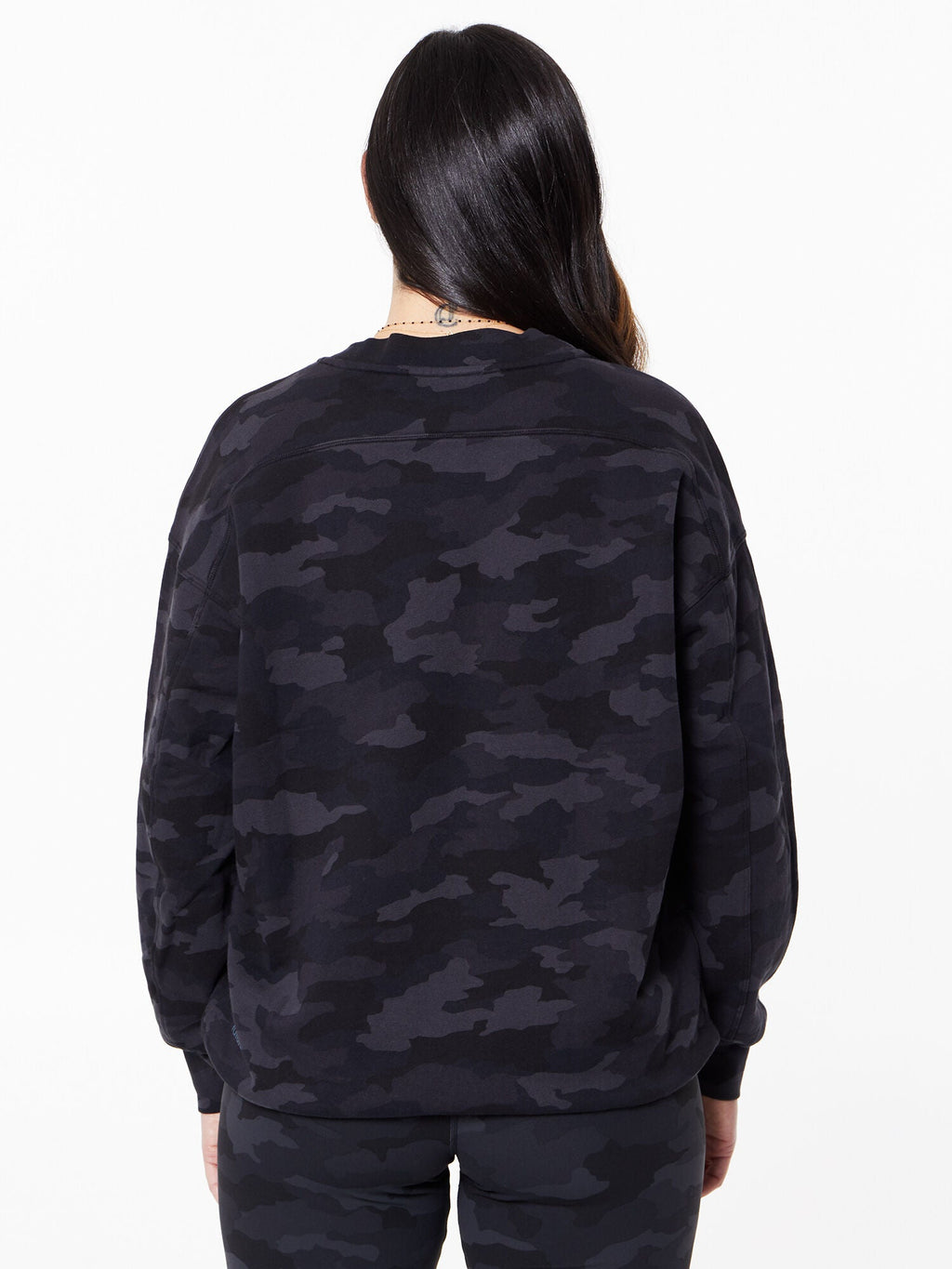 Perfectly Oversized Crew Camo