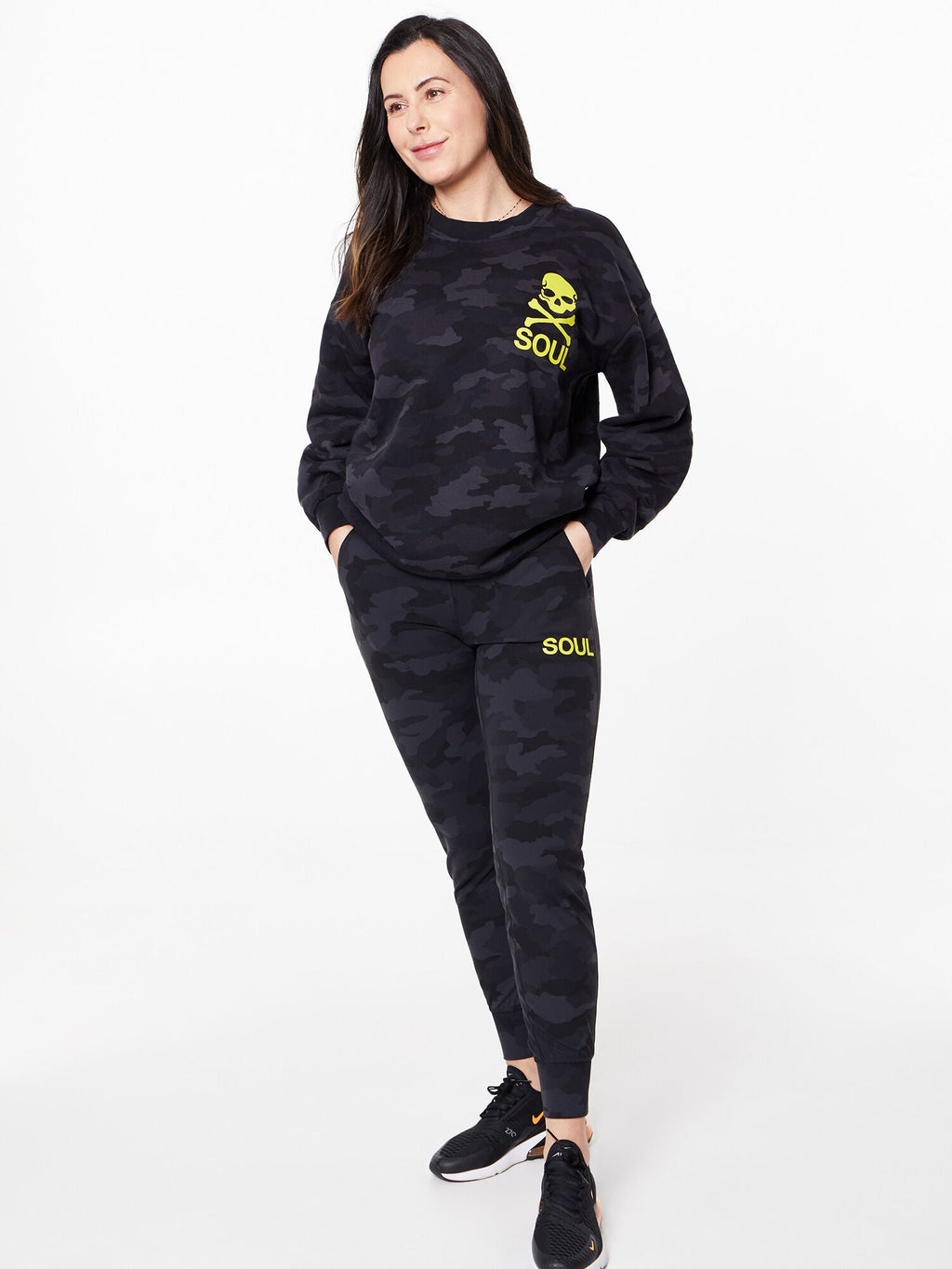 Perfectly Oversized Crew Camo
