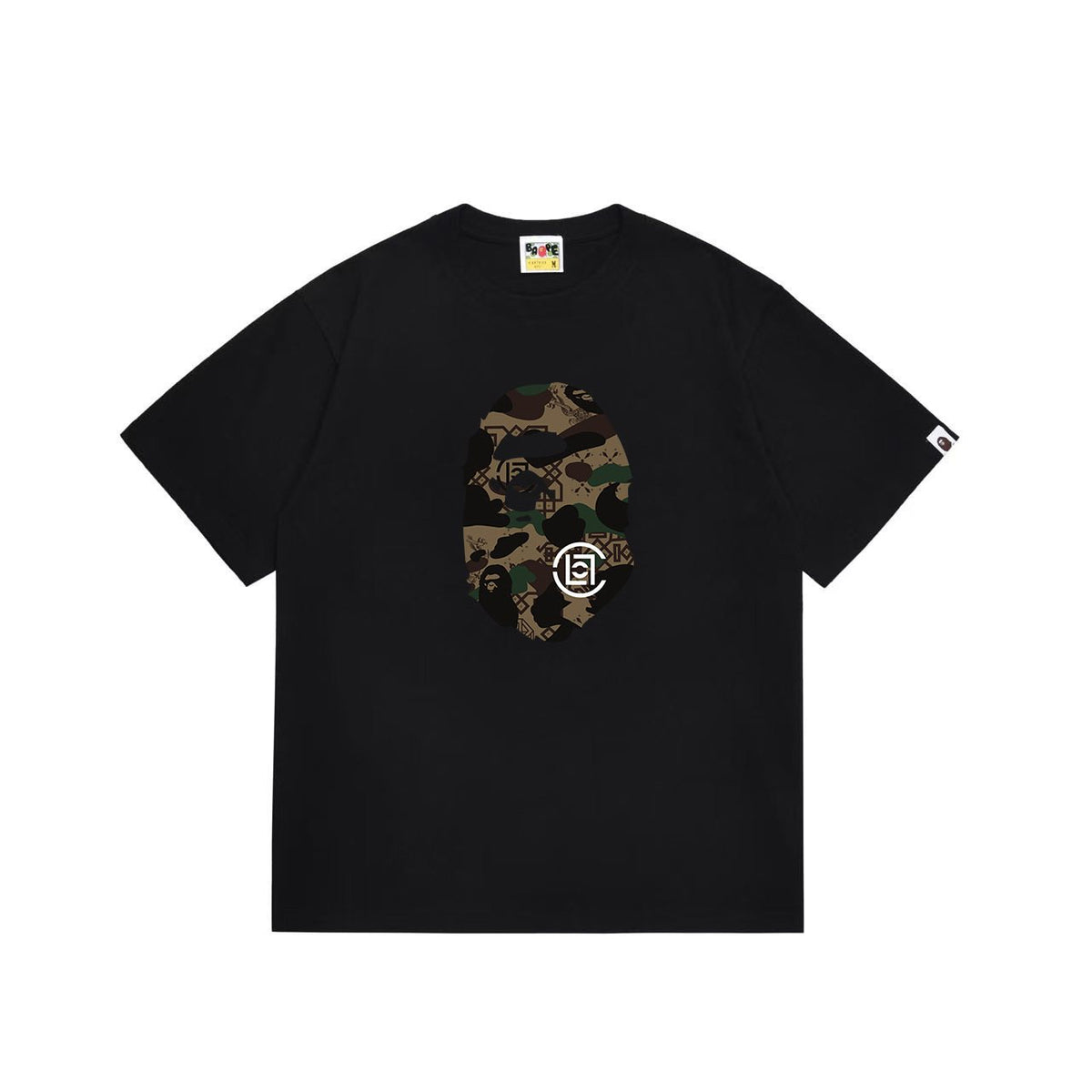 BAPE Green Camo Ape Head Graphic T-Shirt