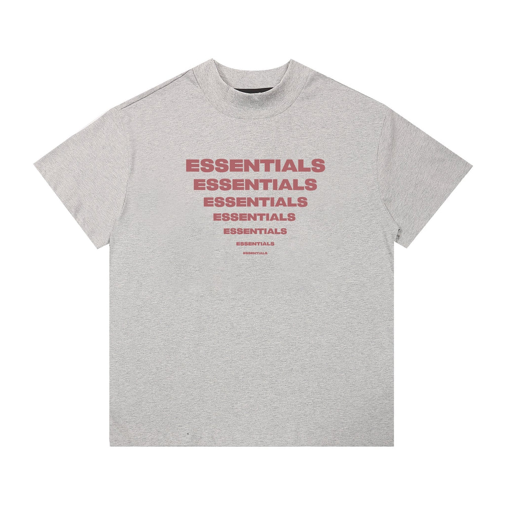 ESSENTIALS Repeated Graphic Short-Sleeve T-Shirt