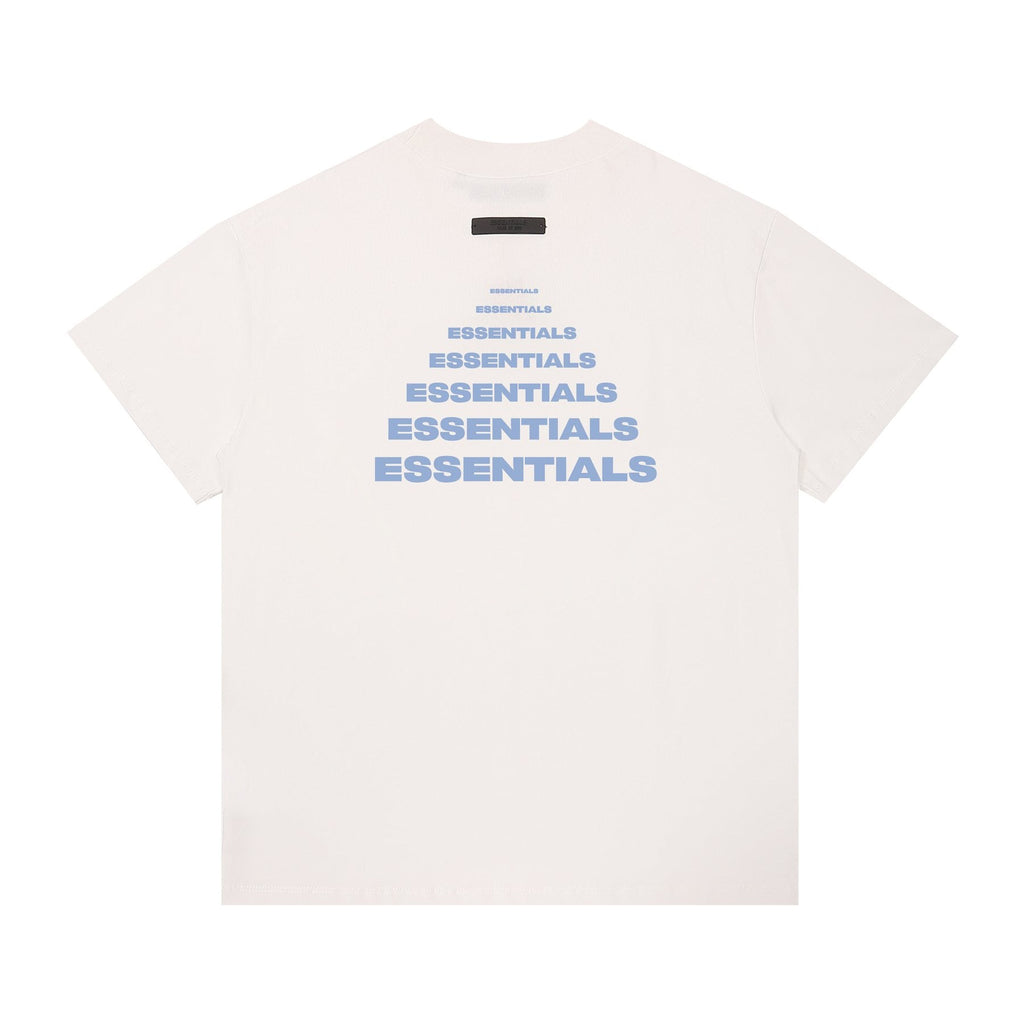 ESSENTIALS Repeated Graphic Short-Sleeve T-Shirt