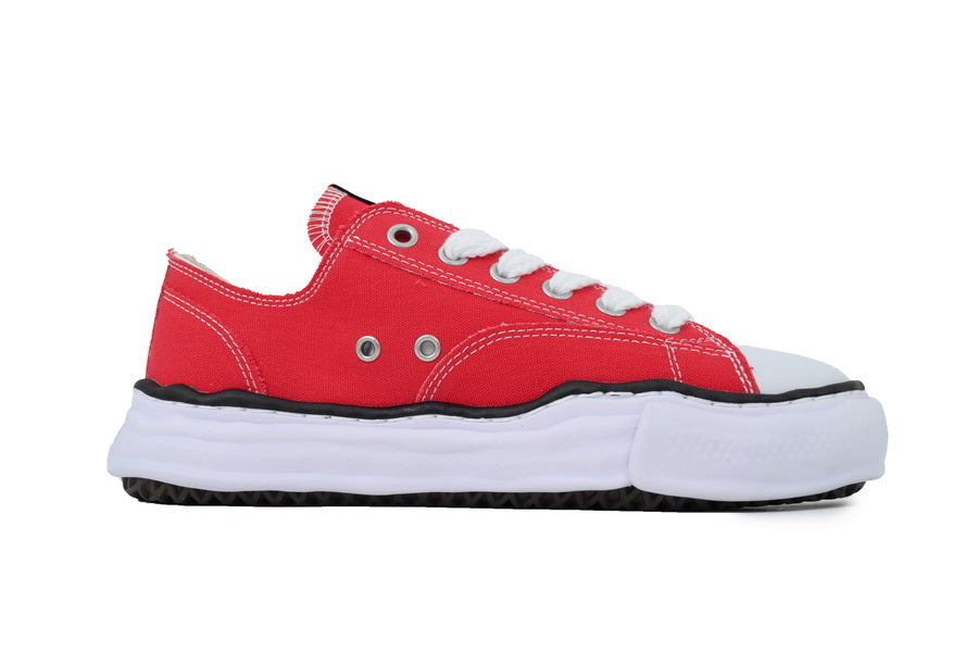 Maison Mihara Yasuhiro Peterson Original Sole Canvas Low Red NO.721 A01FW702